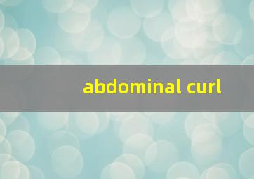 abdominal curl